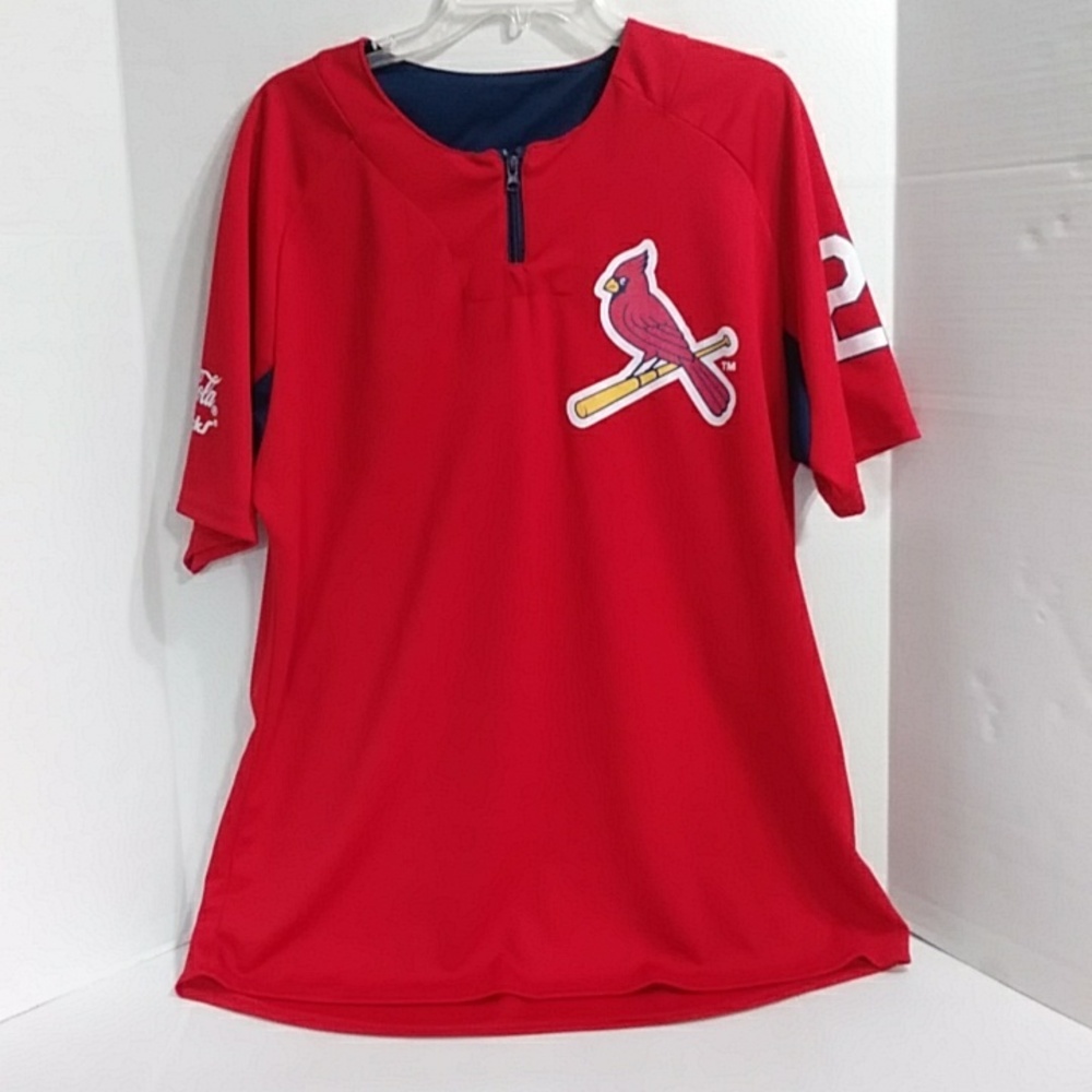 ST. LOUIS CARDINALS BATTING PRACTICE JERSEY SIZE XL *EUC*